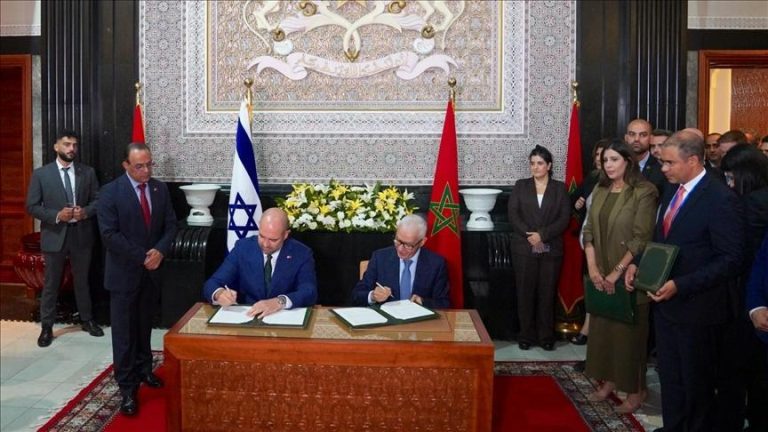 المغرب وإسرائيل يوقعان مذكرة تفاهم "لتطوير العلاقات البرلمانية"