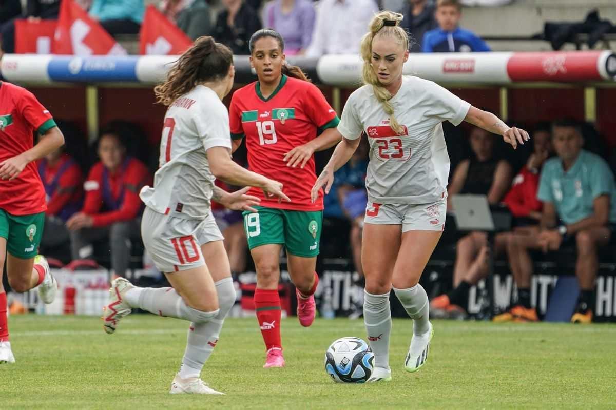 استعدادات كأس العالم للسيدات: المنتخب المغربي يتعادل وديا مع نظيره السويسري استعدادات كأس العالم للسيدات: المنتخب المغربي يتعادل وديا مع نظيره السويسري