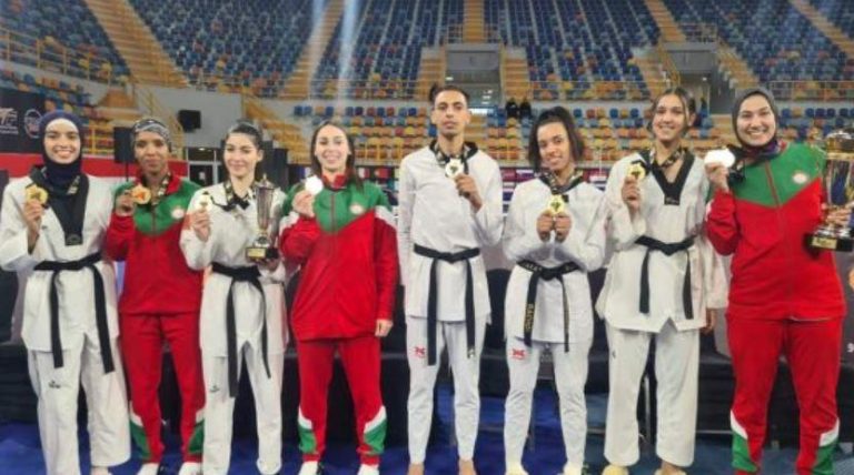 المنتخب المغربي يحصد سبع ميداليات في الدوري الدولي للتايكواندو بدكار