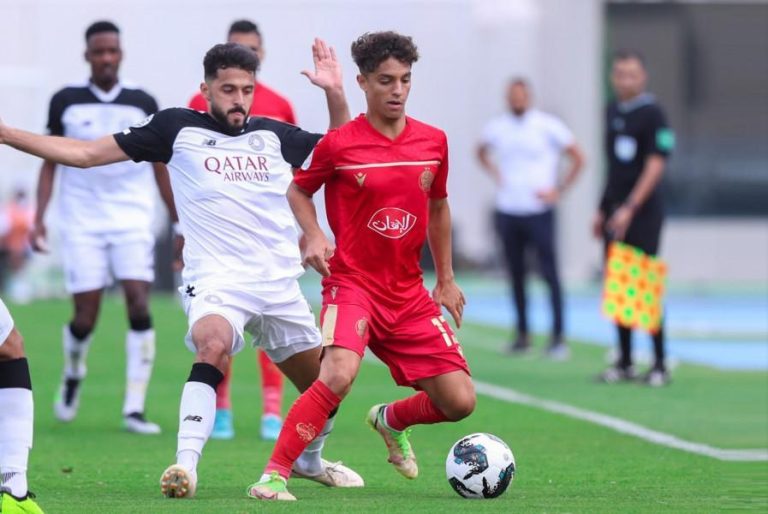 كأس الملك سلمان : فريق الوداد الرياضي يتعادل مع السد القطري