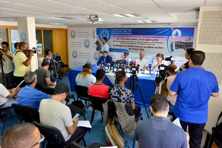 الجمعية المغربية لحقوق الإنسان تقدم صورة قاتمة عن الوضع الحقوقي بالمغرب خلال 2022