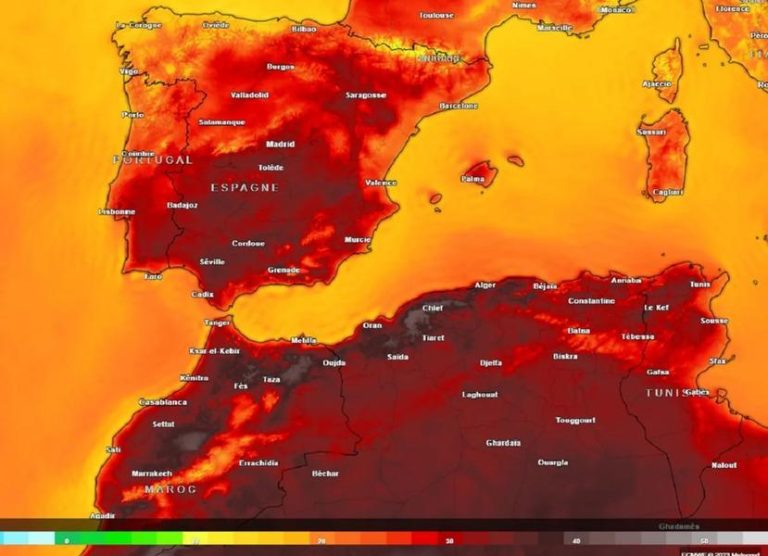 الحرارة تتجاوز 50 درجة لأول مرة بالمغرب
