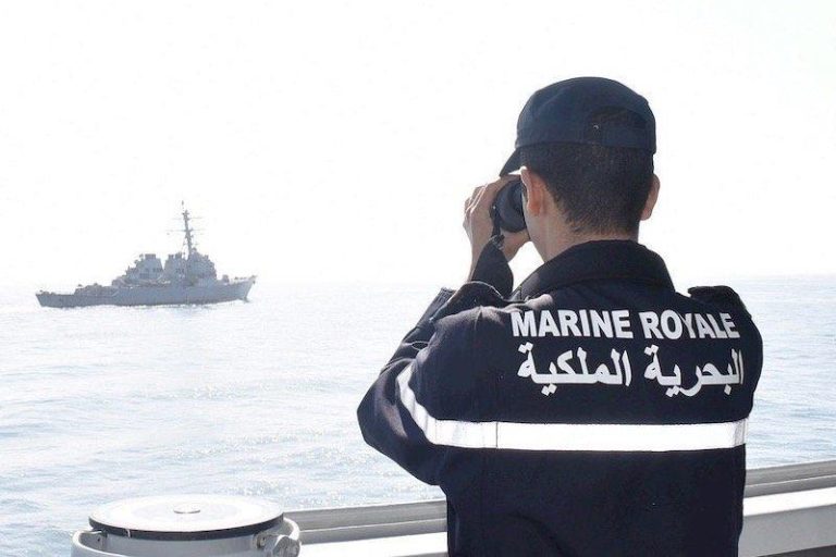 الداخلة: البحرية الملكية تقدم المساعدة لـ 75 مرشحا للهجرة غير النظامية