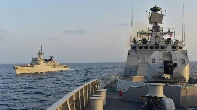 مناورات عسكرية بحرية بين المغرب والولايات المتحدة مناورات عسكرية بحرية بين المغرب والولايات المتحدة