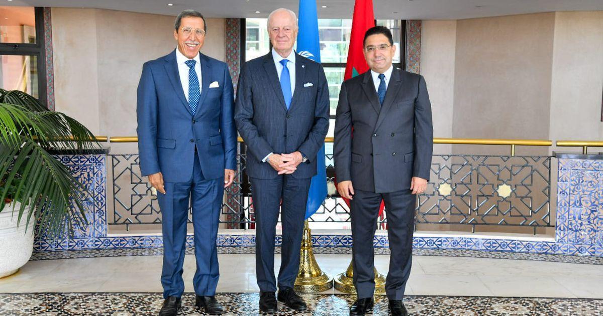 بوريطة يتباحث مع المبعوث الشخصي للأمين العام للأمم المتحدة للصحراء المغربية بوريطة يتباحث مع المبعوث الشخصي للأمين العام للأمم المتحدة للصحراء المغربية
