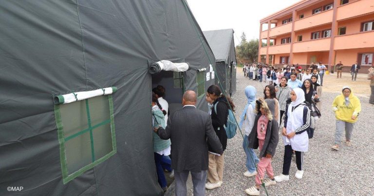زلزال الحوز: استئناف الدراسة بجماعة أمزميز