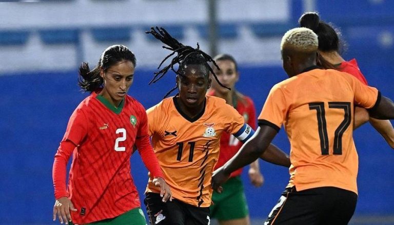 المنتخب الوطني لكرة القدم النسوية ينهزم أمام نظيره الزامبي