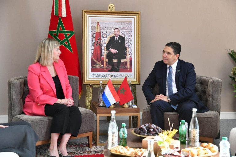 بوريطة يتباحث مع وزيرة التجارة الخارجية والتعاون الإنمائي الهولندية