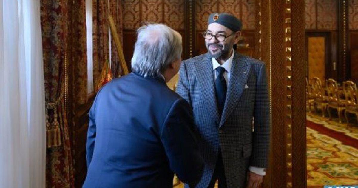 الأمين العام للأمم المتحدة يذكر مجددا بسياسة اليد الممدودة من الملك تجاه الجزائر الأمين العام للأمم المتحدة يذكر مجددا بسياسة اليد الممدودة من الملك تجاه الجزائر