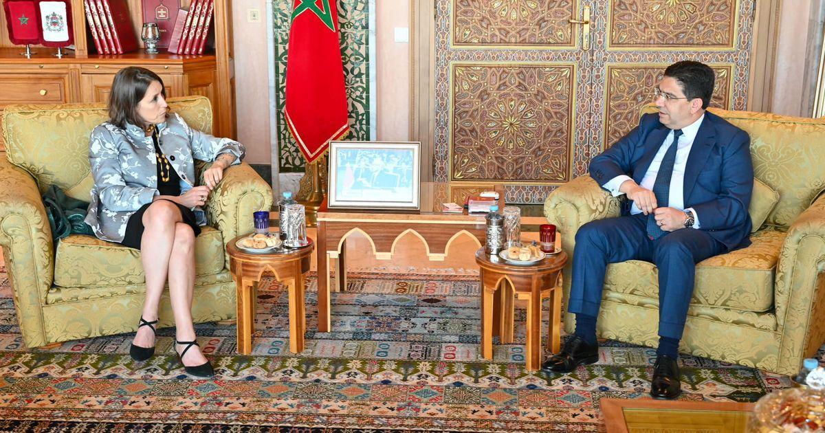 المنسقة الأمريكية جيسي لابين تزور المغرب المنسقة الأمريكية جيسي لابين تزور المغرب