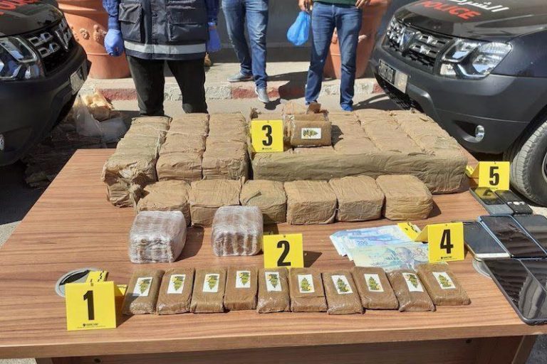 ميناء طنجة المتوسط: إجهاض عملية للتهريب الدولي لأزيد من 2ر1 طن من مخدر الشيرا