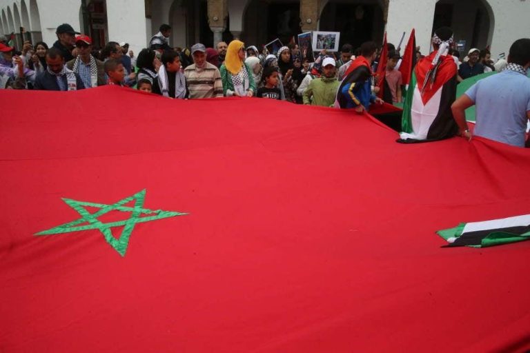 الرباط.. وقفة أمام البرلمان تنديدا بالدعم الغربي لإسرائيل