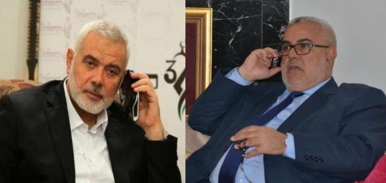 بنكيران يجري اتصالا هاتفيا برئيس حماس