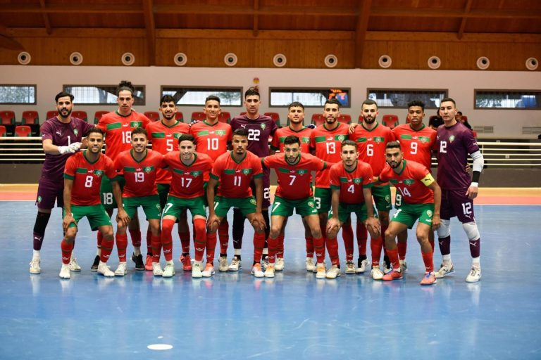 مباراة ودية: المنتخب الوطني لكرة القدم داخل القاعة يتعادل مع نظيره الليبي