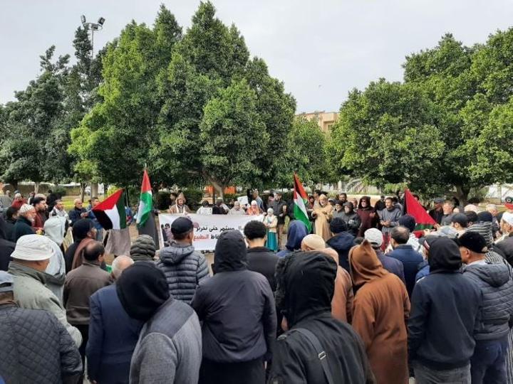 المغرب.. مظاهرات تضامن مع فلسطين عقب استئناف الحرب على غزة- (تدوينات)