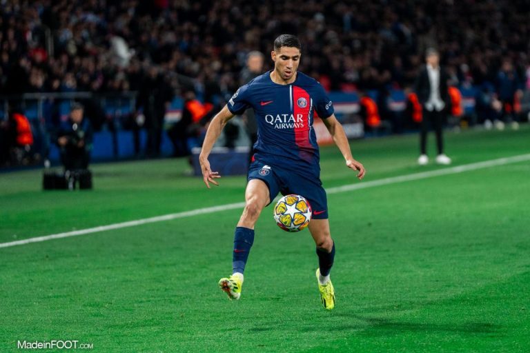 أشرف حكيمي ثاني أفضل لاعب إفريقي بالدوري الفرنسي
