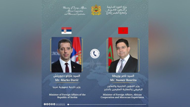 مباحثات هاتفية بين بوريطة ونظيره الصربي