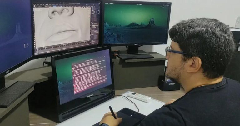 "الجزيرة نت" تحاور مصمما عالميا دخل موسوعة غينيس واستعاد وجه فرعون