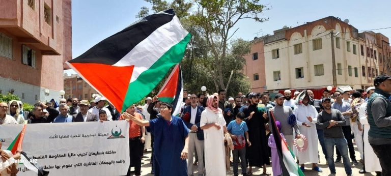 المغرب.. 105 مظاهرات في 46 مدينة دعما لغزة- (صور)