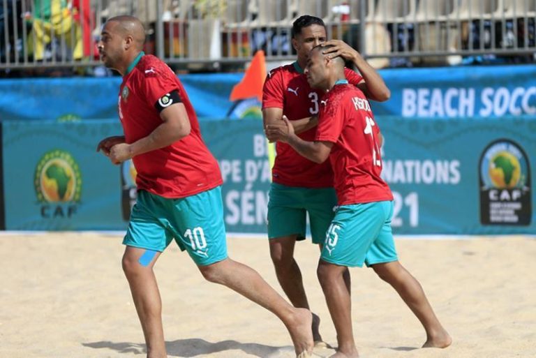 المغرب يواجه أنغولا في التصفيات المؤهلة لكأس إفريقيا للأمم لكرة القدم الشاطئية