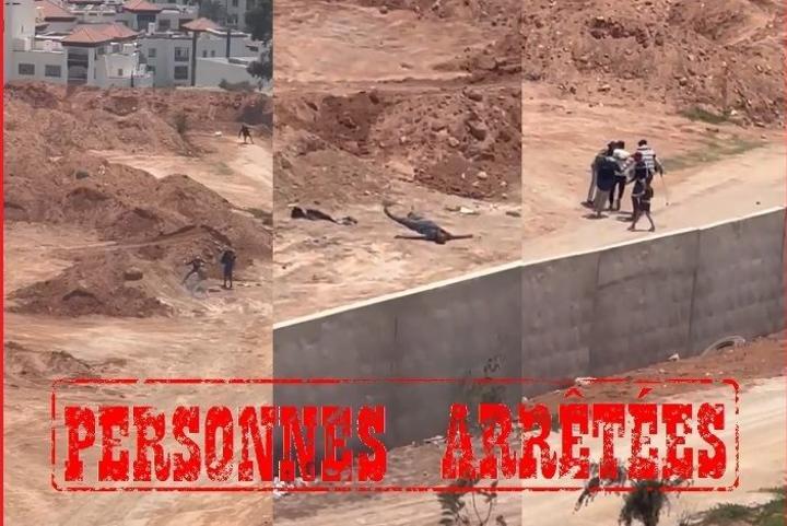 تم تصويرهم من قبل بعض مستعملي تلفريك أكادير.. اعتقال 5 أشخاص بسبب اعتدائهم على متشرد يعاني من مرض عقلي تم تصويرهم من قبل بعض مستعملي تلفريك أكادير.. اعتقال 5 أشخاص بسبب اعتدائهم على متشرد يعاني من مرض عقلي