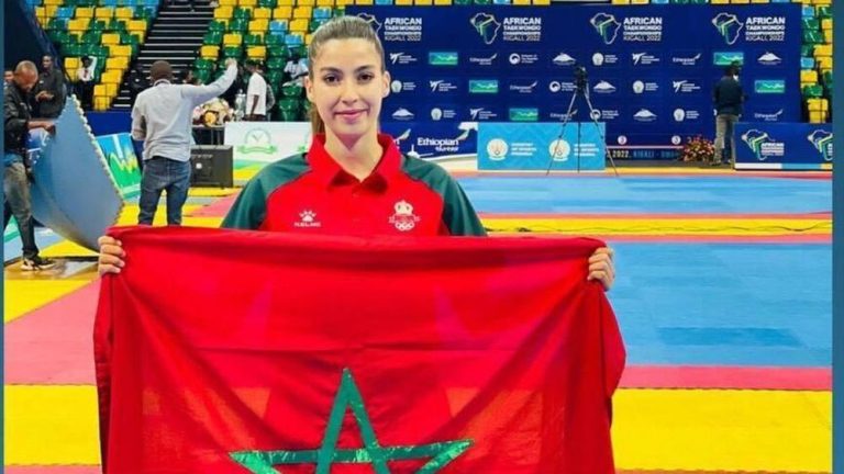 تأهل لاعبة التايكواندو المغربية أميمة البوشتي لدورة الألعاب الأولمبية باريس 2024