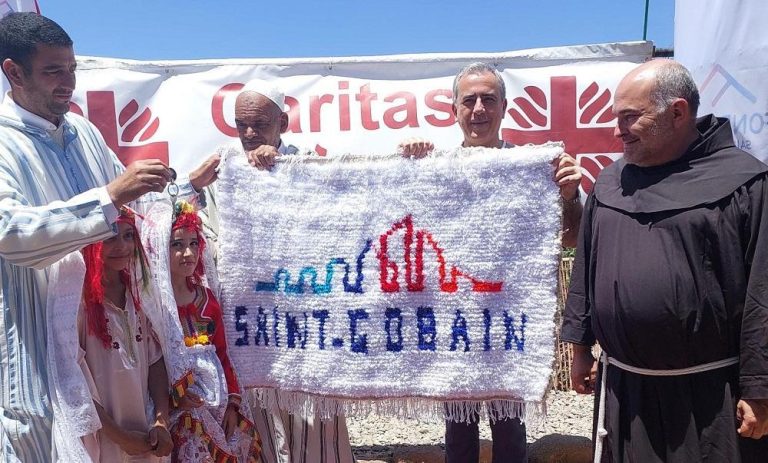 افتتاح قرية سان جوبان بويركان لإيواء الضحايا المتضررين من زلزال الحوز