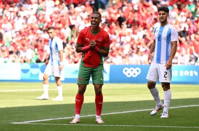 أولمبياد باريس: الحكم يلغي الهدف الثاني للأرجنتين وأسود الأطلس يحققون أول ثلاث نقاط