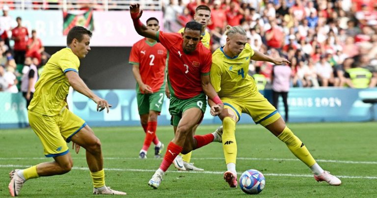 بهدف قاتل.. المنتخب الأولمبي المغربي ينهزم أمام المنتخب الأوكراني