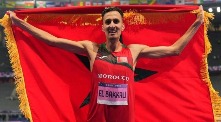 البقالي يهدي أول ميدلية للمغرب في أولمبياد باريس