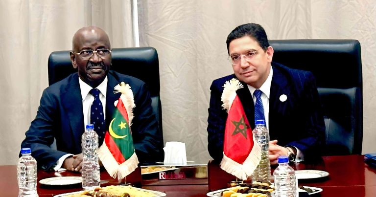 بوريطة يتباحث مع نظيره الموريتاني