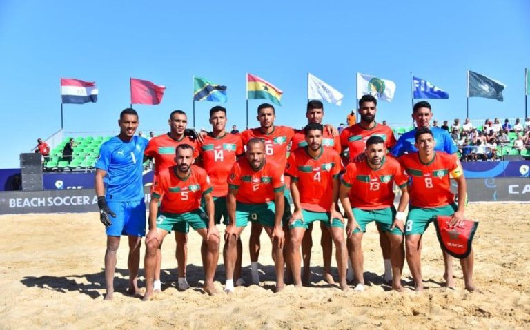 نصف نهائي كأس أمم إفريقيا لكرة القدم الشاطئية : المنتخب المغربي ينهزم أمام موريتانيا