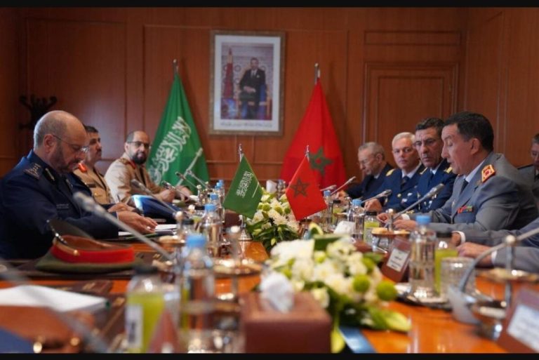 الفريق أول محمد بريظ يستقبل رئيس هيئة الأركان السعودي