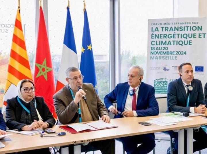 وفد من جهة طنجة يشارك في المنتدى المتوسطي حول الانتقال الطاقي والمناخي بمارسيليا