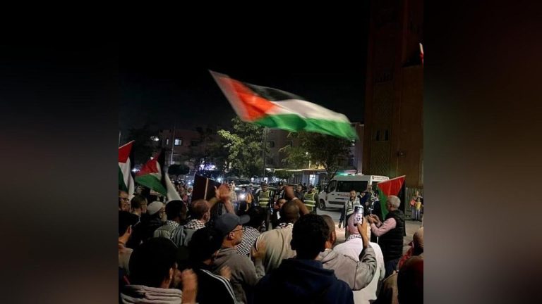 هيئة مغربية: 105 مظاهرات في 48 مدينة دعما لغزة ضد الإبادة الإسرائيلية