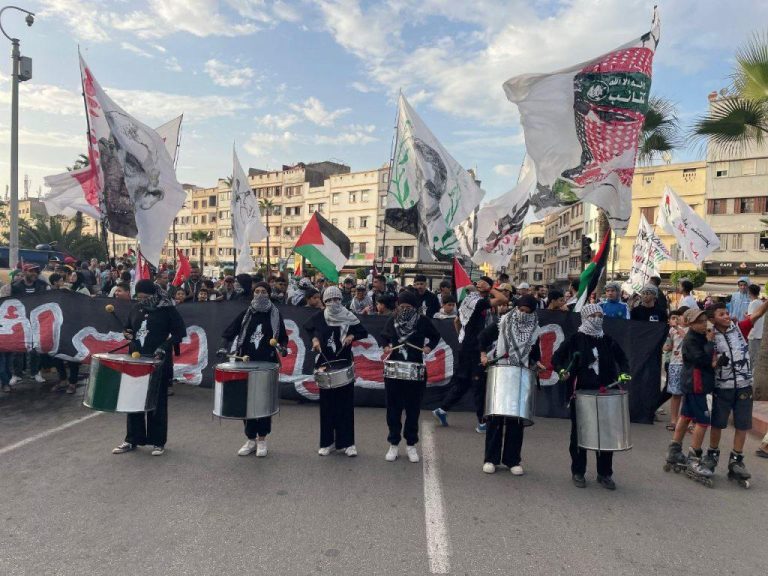 المغرب: تنظيم عشرات المسيرات والوقفات إحياء لليوم الدولي للتضامن مع الشعب الفلسطيني