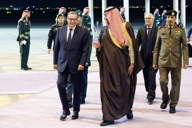 أخنوش يمثل الملك محمد السادس في قمة المياه الواحدة في الرياض
