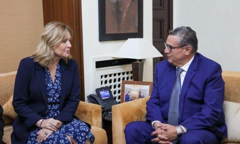 أخنوش يستقبل رئيسة الجمعية الوطنية الفرنسية