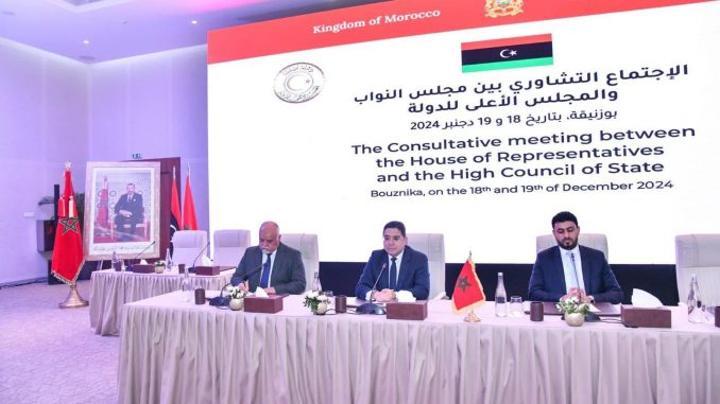 بوزنيقة : مجلس النواب والمجلس الأعلى للدولة الليبيان يعربان عن شكرهما للمغرب على جهوده لإنهاء الأزمة وإعادة الاستقرار لليبيا بوزنيقة : مجلس النواب والمجلس الأعلى للدولة الليبيان يعربان عن شكرهما للمغرب على جهوده لإنهاء الأزمة وإعادة الاستقرار لليبيا