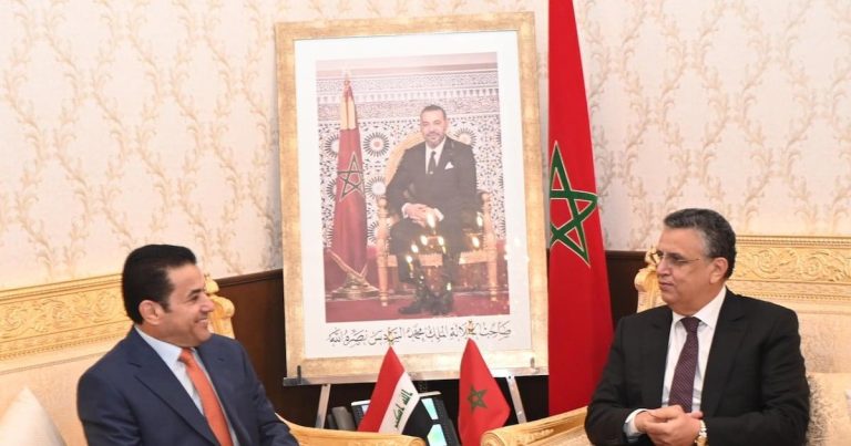 وهبي يجري مباحثات بالرباط مع مستشار الأمن القومي العراقي
