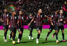 عصبة الأبطال الإفريقية: الجيش الملكي يتأهل لربع النهائي متصدرا عقب تعادله مع ماميلودي صن داونز عصبة الأبطال الإفريقية: الجيش الملكي يتأهل لربع النهائي متصدرا عقب تعادله مع ماميلودي صن داونز