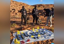 الرشيدية: تفكيك خلية إرهابية وحجز أسلحة وذخائر الرشيدية: تفكيك خلية إرهابية وحجز أسلحة وذخائر