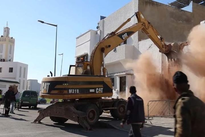 فيدرالية اليسار بمجلس الرباط تعتبر هدم مساكن في حي المحيط فيدرالية اليسار بمجلس الرباط تعتبر هدم مساكن في حي المحيط
