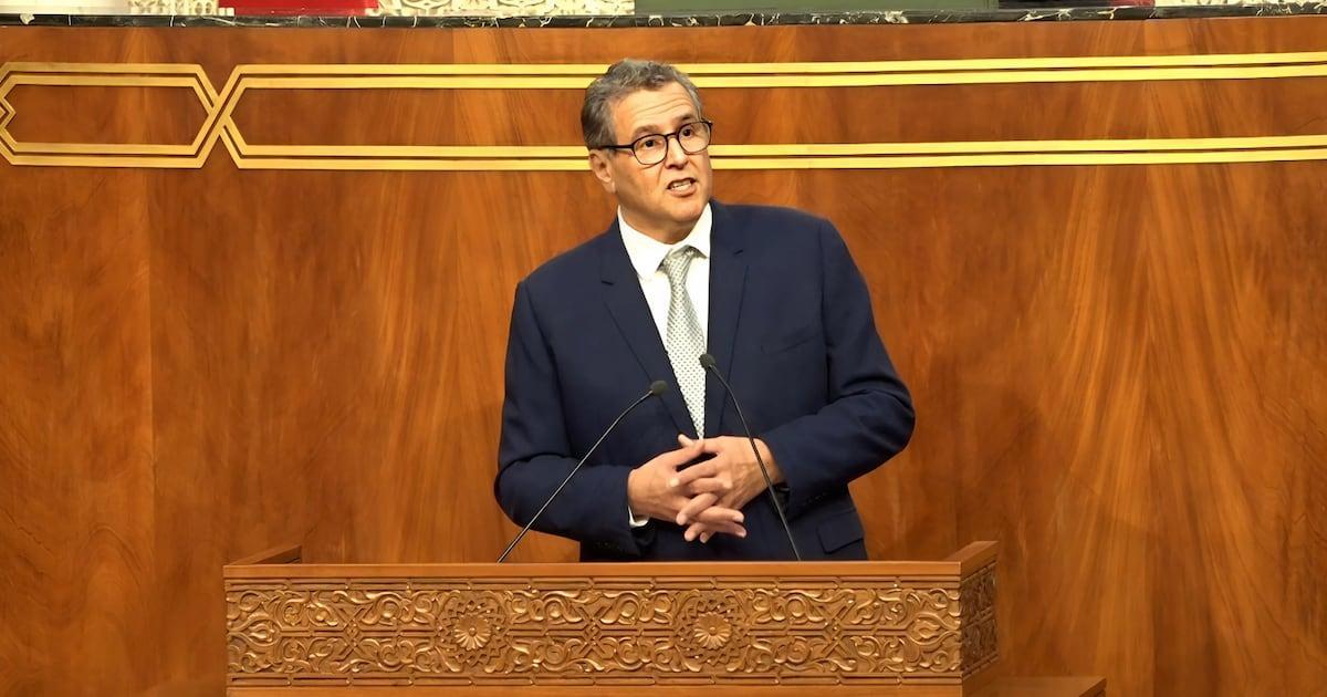 نائب برلماني يسائل أخنوش حول إلغاء بدال سيدي بوعثمان وتأثيره على الاستثمار نائب برلماني يسائل أخنوش حول إلغاء بدال سيدي بوعثمان وتأثيره على الاستثمار
