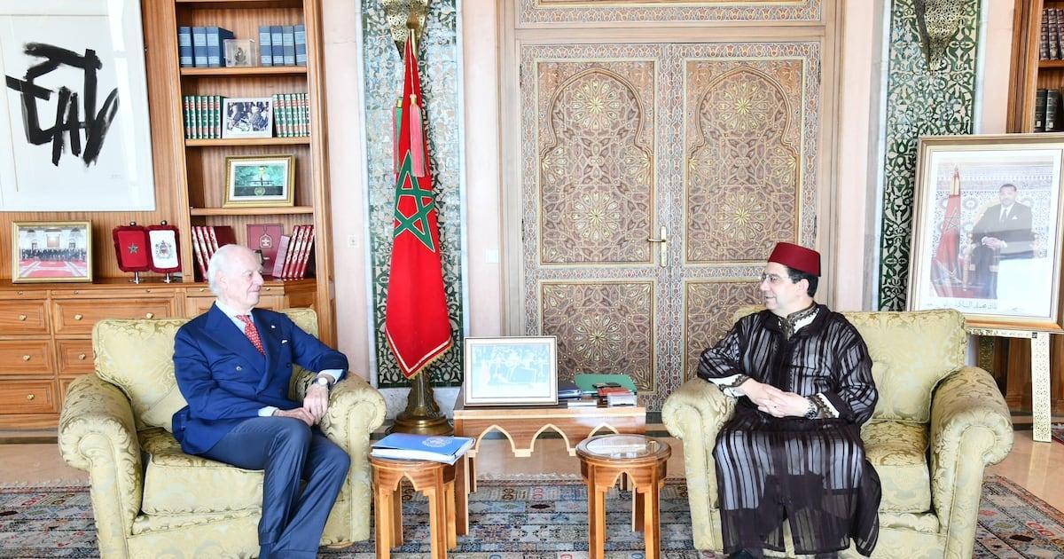 بوريطة يتباحث مع ستافان دي ميستورا بوريطة يتباحث مع ستافان دي ميستورا