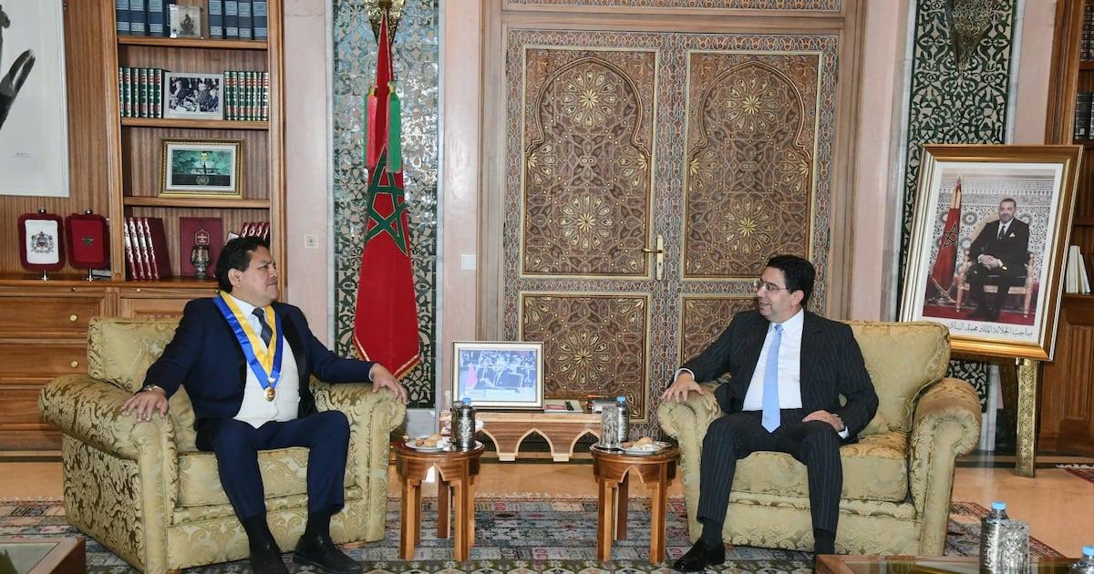 رئيس برلمان مجموعة دول الأنديز يعرب عن دعمه للوحدة الترابية للمغرب رئيس برلمان مجموعة دول الأنديز يعرب عن دعمه للوحدة الترابية للمغرب