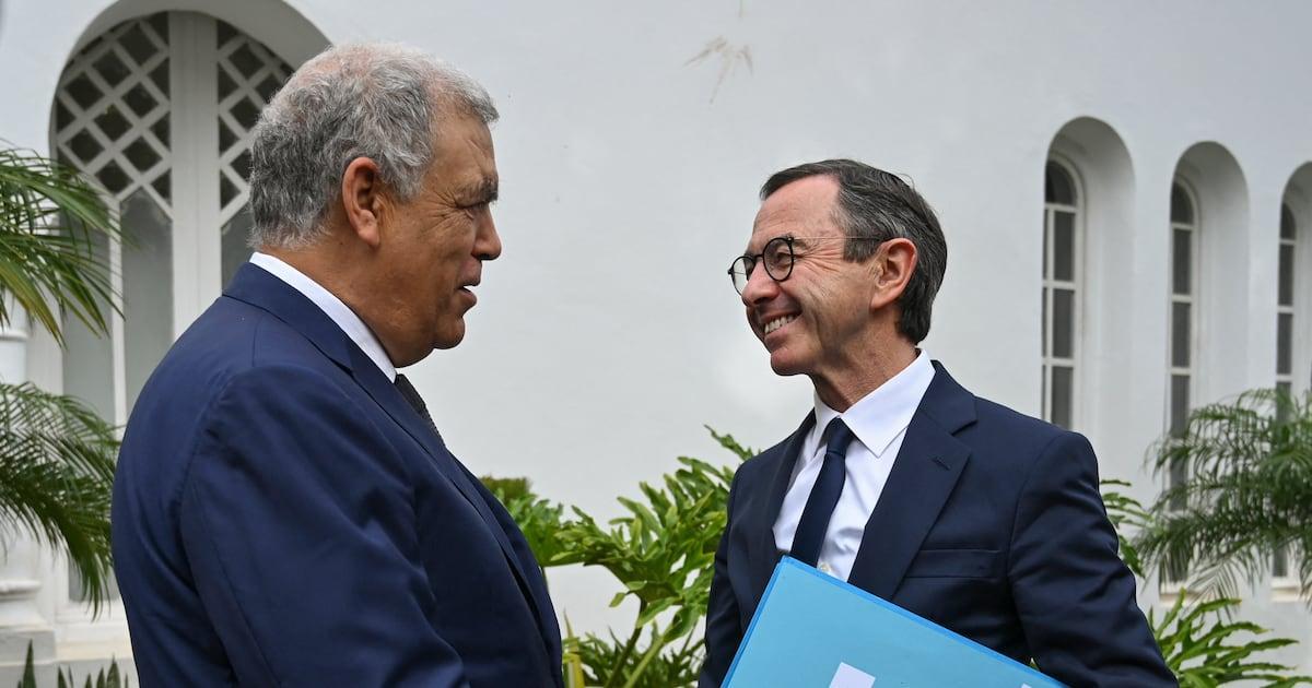 اجتماع عمل بين وزير الداخلية المغربي والفرنسي بالرباط اجتماع عمل بين وزير الداخلية المغربي والفرنسي بالرباط