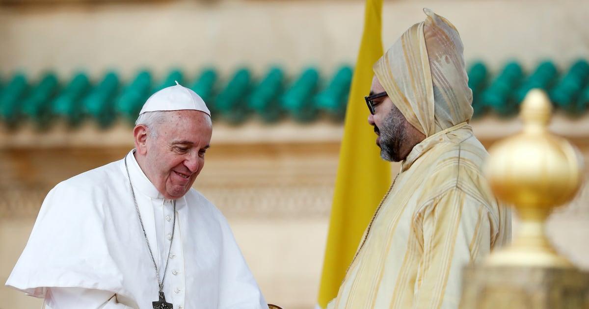 أمير المؤمنين الملك محمد السادس يعزي في وفاة البابا فرانسيس أمير المؤمنين الملك محمد السادس يعزي في وفاة البابا فرانسيس