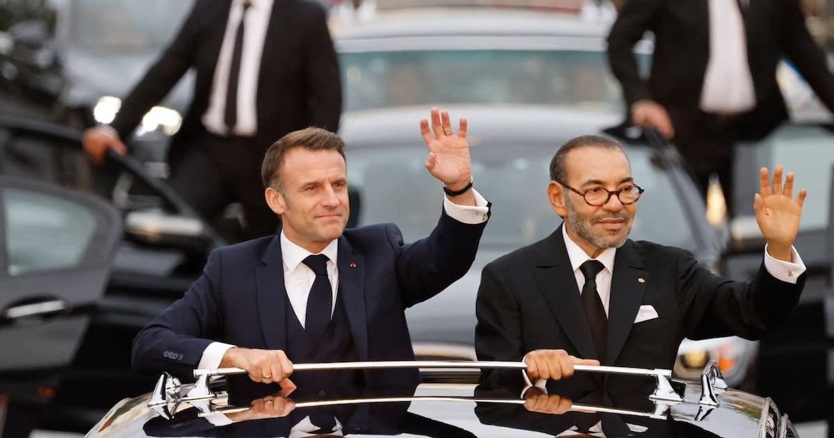 ماكرون يشيد بإطلاق مشروع السكك فائق السرعة بالمغرب ماكرون يشيد بإطلاق مشروع السكك فائق السرعة بالمغرب