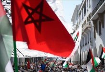 آلاف المغاربة يتظاهرون في طنجة ضد التجويع في غزة آلاف المغاربة يتظاهرون في طنجة ضد التجويع في غزة